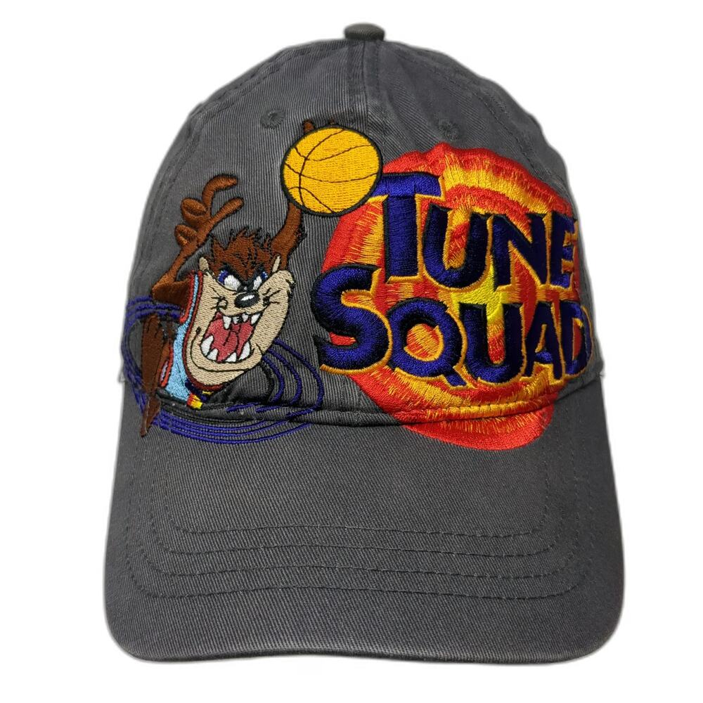 Dumbgood Baseball Cap Gray One Size Tune Squad Taz Space Jam Slideback hat